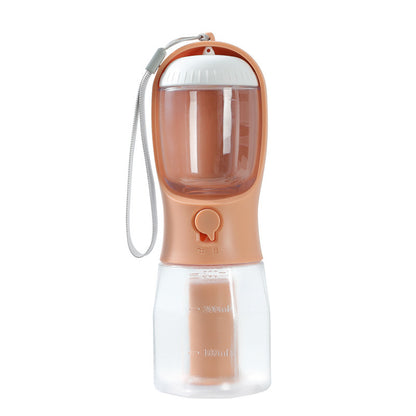 3-in-1 Portable Dog Water Bottle 300ml