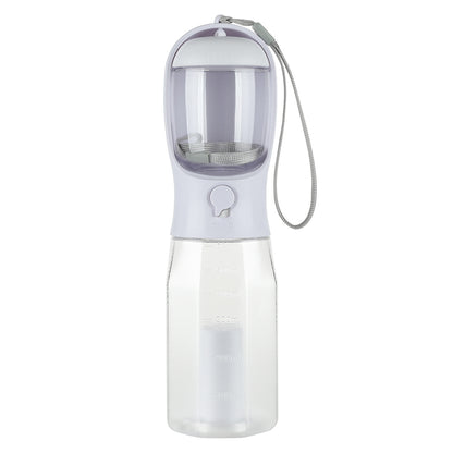 3-in-1 Portable Dog Water Bottle 600ml
