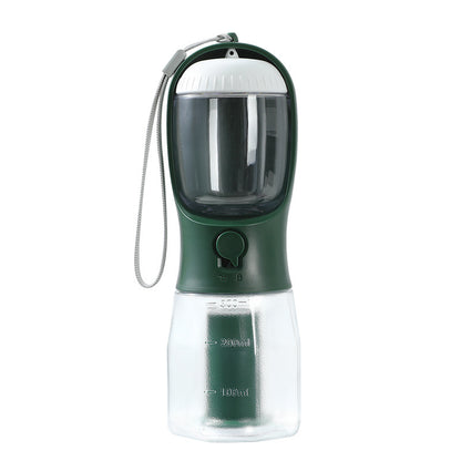 3-in-1 Portable Dog Water Bottle 300ml