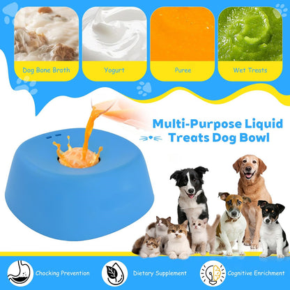 Slow Feeder Dog Bowl Anti-Slip Lick Bowl