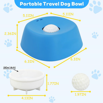 Slow Feeder Dog Bowl Anti-Slip Lick Bowl